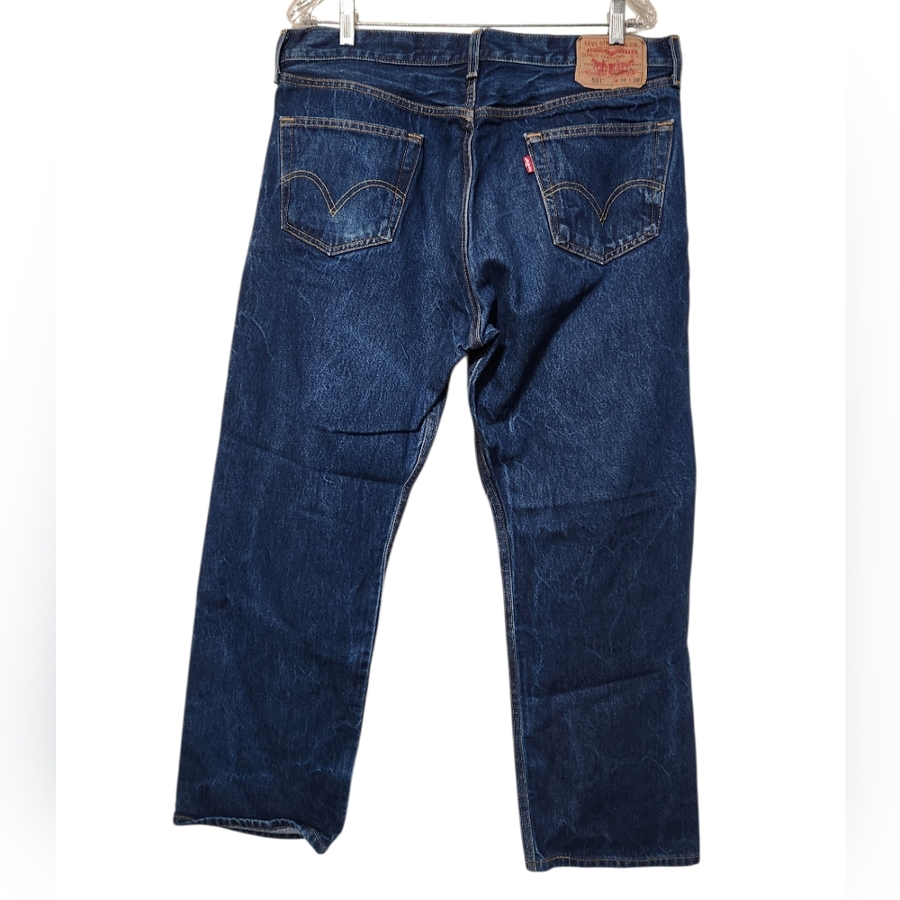 Levi's Classic 501 Straight Fit Denim Jeans 38 x 30